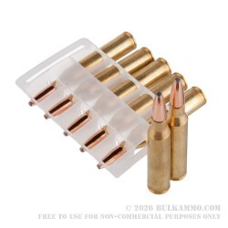 20 Rounds of .338 Lapua Ammo by Federal American Eagle - 250gr SP