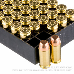 1000 Rounds of .40 S&W Ammo by PMC - 165gr FMJFN