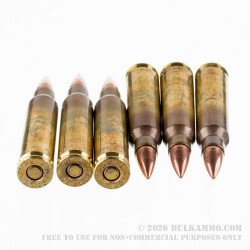 1000 Rounds of 5.56x45 Ammo by Winchester USA - 62gr FMJ M855 *NO GREEN PAINT*