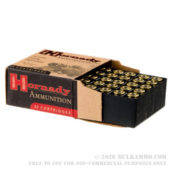 250 Rounds of .32 ACP Ammo by Hornady Custom - 60gr JHP XTP