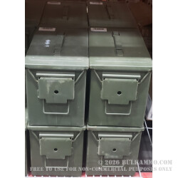 1 Fair Condition Surplus Mil-Spec “Fat 50” Green Ammo Can 1 Fair Condition Surplus Mil-Spec “Fat 50” Green Ammo Can