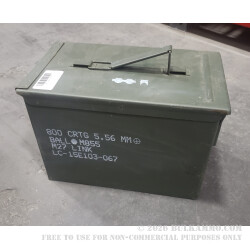 1 Fair Condition Surplus Mil-Spec “Fat 50” Green Ammo Can 1 Fair Condition Surplus Mil-Spec “Fat 50” Green Ammo Can