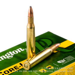 20 Rounds of .270 Win Ammo by Remington Core-Lokt - 100 gr PSP