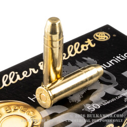 50 Rounds of .38 Spl Ammo by Sellier & Bellot - 158gr FMJ