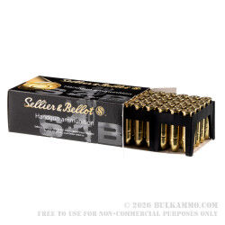 50 Rounds of .38 Spl Ammo by Sellier & Bellot - 158gr FMJ