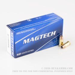 50 Rounds of .45 ACP Ammo by Magtech - 230gr Bonded JHP