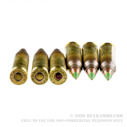 500 Rounds of 5.56x45 Ammo by Federal American Eagle - 62gr FMJ XM855