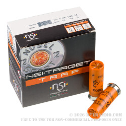 25 Rounds of 12ga Low Recoil Ammo by NobelSport - 1 1/8 ounce #7 1/2 shot 25 Rounds of 12ga Low Recoil Ammo by NobelSport - 1 1/8 ounce #7 1/2 shot