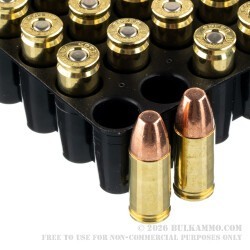 50 Rounds of 9mm Ammo by Speer Lawman - 135gr TMJ