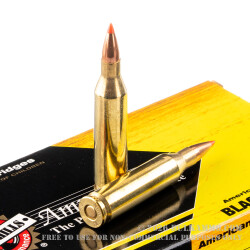 20 Rounds of .243 Win Ammo by Black Hills Gold - 58gr V-MAX