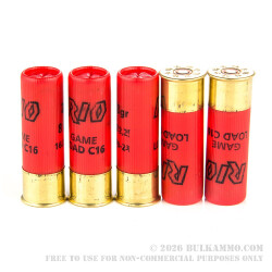 25 Rounds of 16ga Ammo by Rio Ammunition - 1 ounce #8 Shot