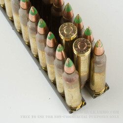 90 Rounds of 5.56x45 Ammo by Federal American Eagle - Lake City - 62gr FMJ M855