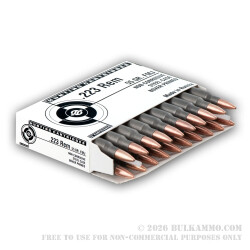 500  Rounds of .223 Ammo by Tula - 55gr FMJ