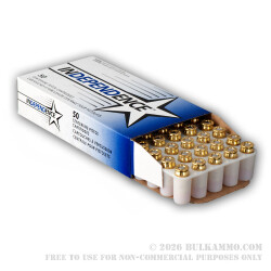 50 Rounds of .380 ACP Ammo by Independence - 90gr FMJ