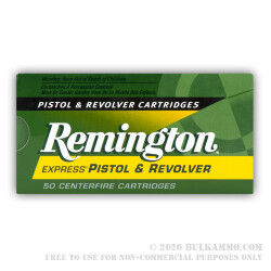 500 Rounds of .357 Mag Ammo by Remington - 125gr SJHP 500 Rounds of .357 Mag Ammo by Remington - 125gr SJHP