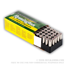 500 Rounds of .357 Mag Ammo by Remington - 125gr SJHP 500 Rounds of .357 Mag Ammo by Remington - 125gr SJHP