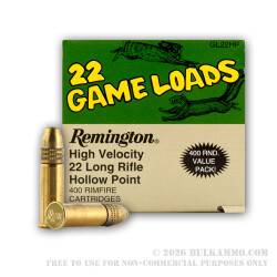 4000 Rounds of .22 LR Ammo by Remington - 36gr HP 4000 Rounds of .22 LR Ammo by Remington - 36gr HP