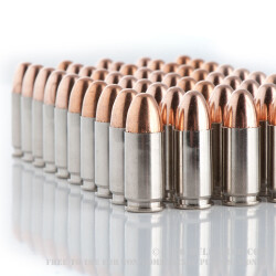 1000 Rounds of 9mm Nickel Plated Ammo by Remington - 115gr MC 1000 Rounds of 9mm Nickel Plated Ammo by Remington - 115gr MC