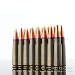 1000 Rounds of 7.62x39mm Ammo by Golden Tiger - 124gr FMJBT 1000 Rounds of 7.62x39mm Ammo by Golden Tiger - 124gr FMJBT