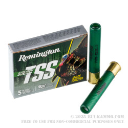 5 Rounds of .410 Ammo by Remington Premier TSS - 13/16 ounce #9 shot