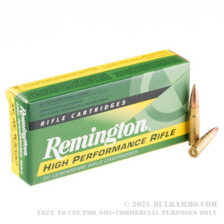 20 Rounds of .300 AAC Blackout Ammo by Remington - 220gr OTM