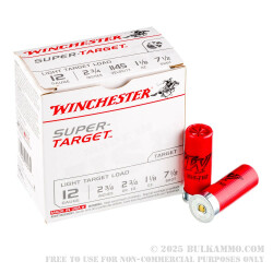 25 Rounds of 12ga Ammo by Winchester - 1-1/8 ounce #7-1/2 shot