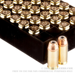 1000 Rounds of .40 S&W Ammo by Fiocchi - 165gr JHP