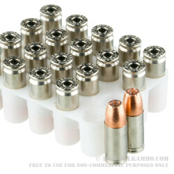 20 Rounds of 9mm +P Ammo by Speer Gold Dot Short Barrel - 124gr JHP