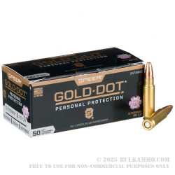 500 Rounds of 5.7x28mm Ammo by Speer Gold Dot - 40gr JHP