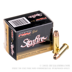 20 Rounds of .38 Spl +P Ammo by PMC Starfire - 125gr JHP