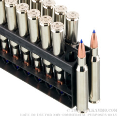 20 Rounds of .270 Win Ammo by Barnes VOR-TX Long Range - 129gr LRX BT