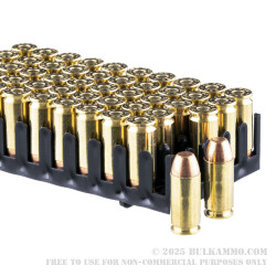 50 Rounds of .40 S&W Ammo by Magtech - 165gr FMJ FN