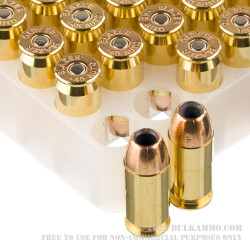 50 Rounds of .45 ACP Ammo by Blazer Brass - 230gr JHP