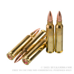 125 Rounds of 5.56x45 Ammo by Prvi Partizan Rangemaster - 55gr FMJBT