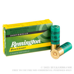 250 Rounds of 12ga Ammo by Remington -  0 Buck