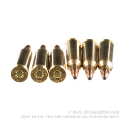 20 Rounds of .22-250 Rem Ammo by Prvi Partizan - 55gr SP