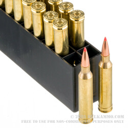 20 Rounds of 7mm Rem Mag Ammo by Hornady - 139gr SST