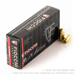 50 Rounds of 9x18mm Makarov Ammo by Fiocchi - 95gr FMJ