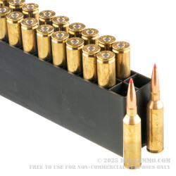 20 Rounds of 6.5 PRC Ammo by Hornady Precision Hunter - 143gr ELD-X