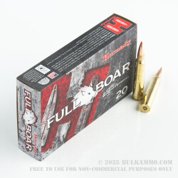 20 Rounds of .300 Win Mag Ammo by Hornady - 165gr GMX