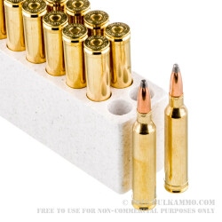 20 Rounds of 7mm Rem Mag Ammo by Winchester - 175gr PP