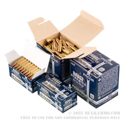 400 Rounds of 5.7x28mm Ammo by Fiocchi Combo Pack - 40gr FMJ & 62gr FMJ