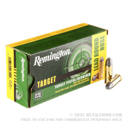 50 Rounds of .44 S&W Spl Ammo by Remington Target Pistol/Revolver - 246gr LRN