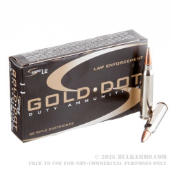 20 Rounds of .223 Ammo by Speer Gold Dot - 55gr SP