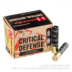 20 Rounds of .410 Ammo by Hornady -  FTX Slug