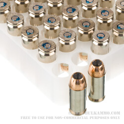 50 Rounds of .40 S&W Ammo by Federal - 165gr JHP HST