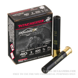 410 Bore - 3" 3/4oz. #7.5 Shot - Winchester Double X Diamond Grade - 10 Rounds