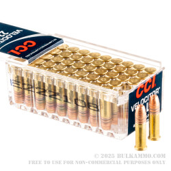 500 Rounds of .22 LR Ammo by CCI Velocitor - 40gr CPHP