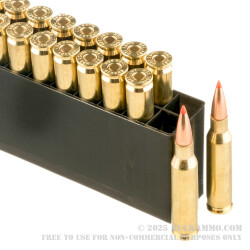 20 Rounds of 7mm-08 Ammo by Hornady - 139gr SST