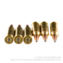 20 Rounds of .243 Win Ammo by Hornady American Whitetail - 100gr SP